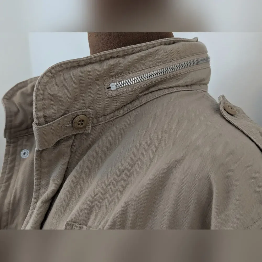 Vis A Vis Military Chore Utility Canvas Jacket, Sz 2 (S US)